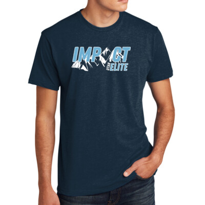 Adult Impact Elite Softball Navy Cotton/Poly T-shirt Thumbnail