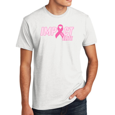 Adult Impact Elite Softball Pink Ribbon Cotton/Poly T-shirt Thumbnail