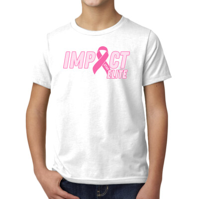 Youth Impact Elite Softball Pink Ribbon Cotton/Poly T-shirt Thumbnail