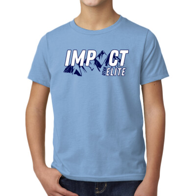 Youth Impact Elite Softball Heathered Cotton/Poly T-shirt Thumbnail