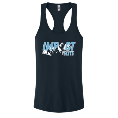 Women's Impact Elite Softball Navy Tank Top Thumbnail